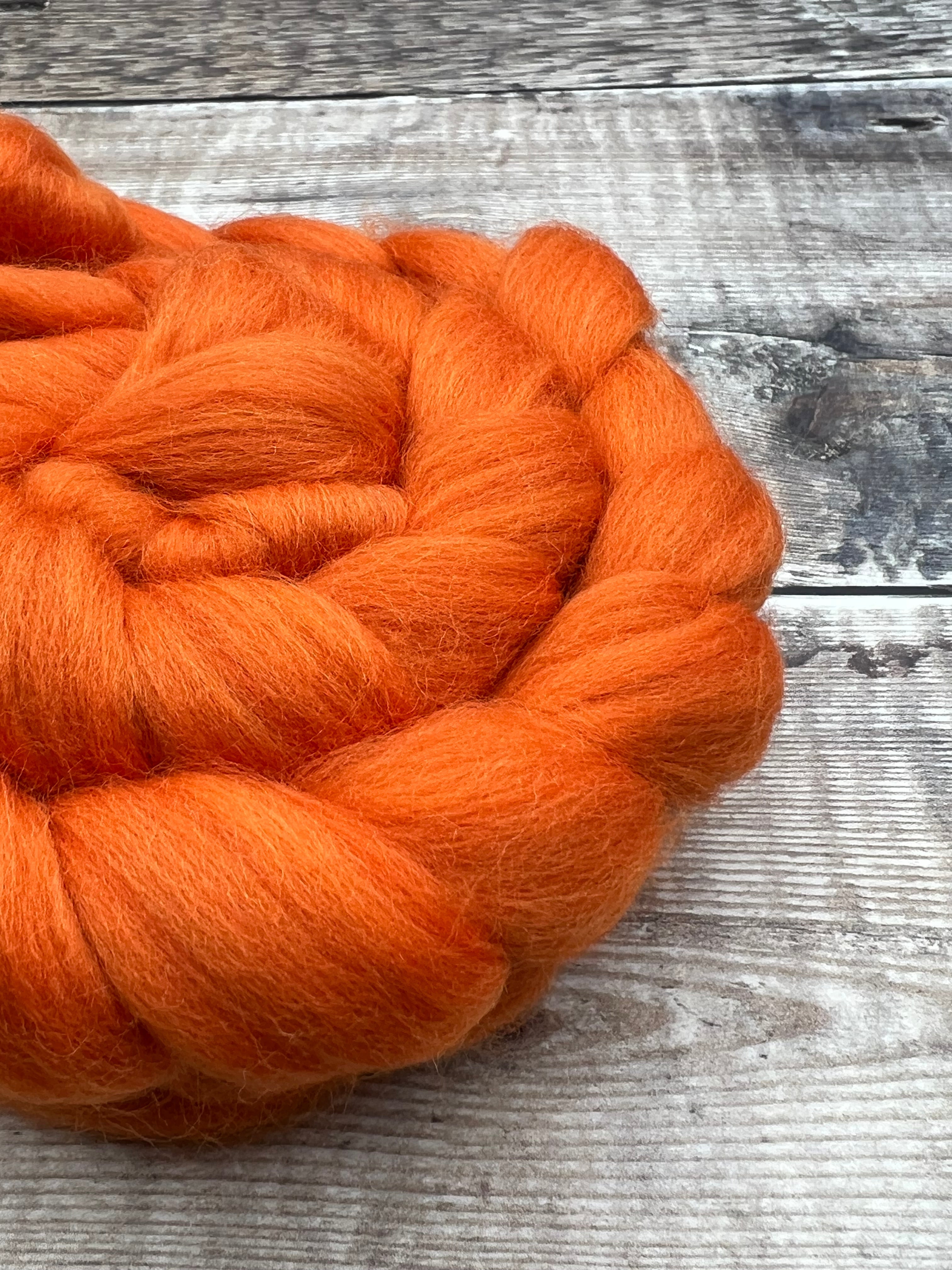 Pumpkin.coloured Yarn