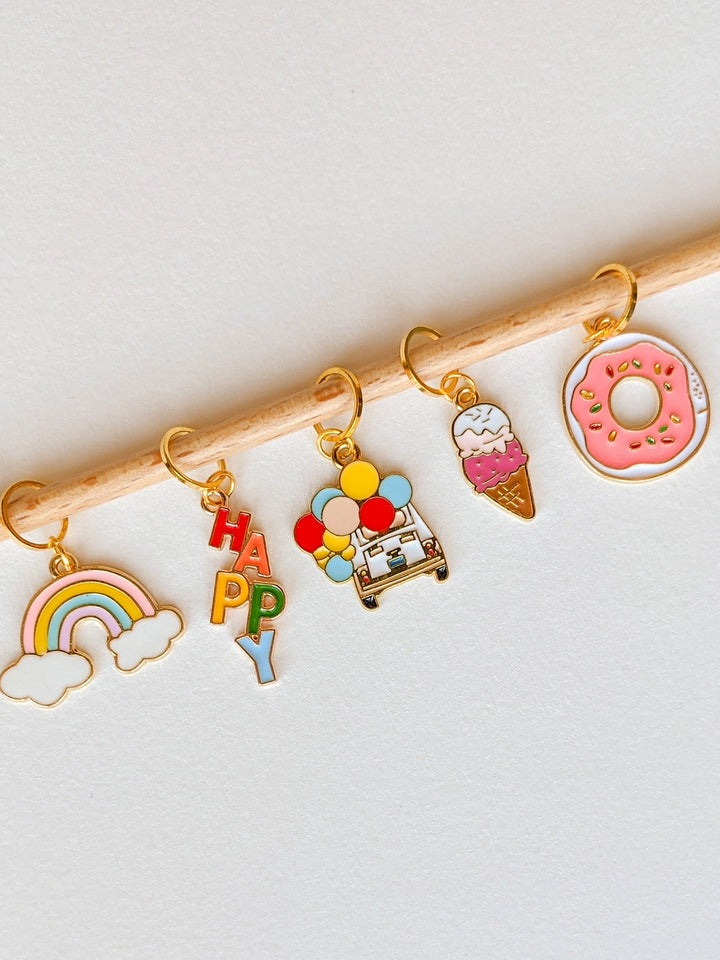 HAPPY STITCH MARKERS