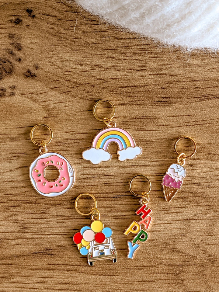 HAPPY STITCH MARKERS