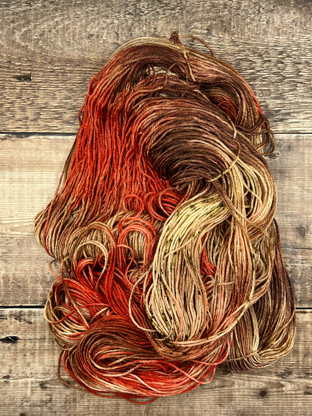 Niamh Hand Dyed Silk Merino Yarn - Mushroom Season