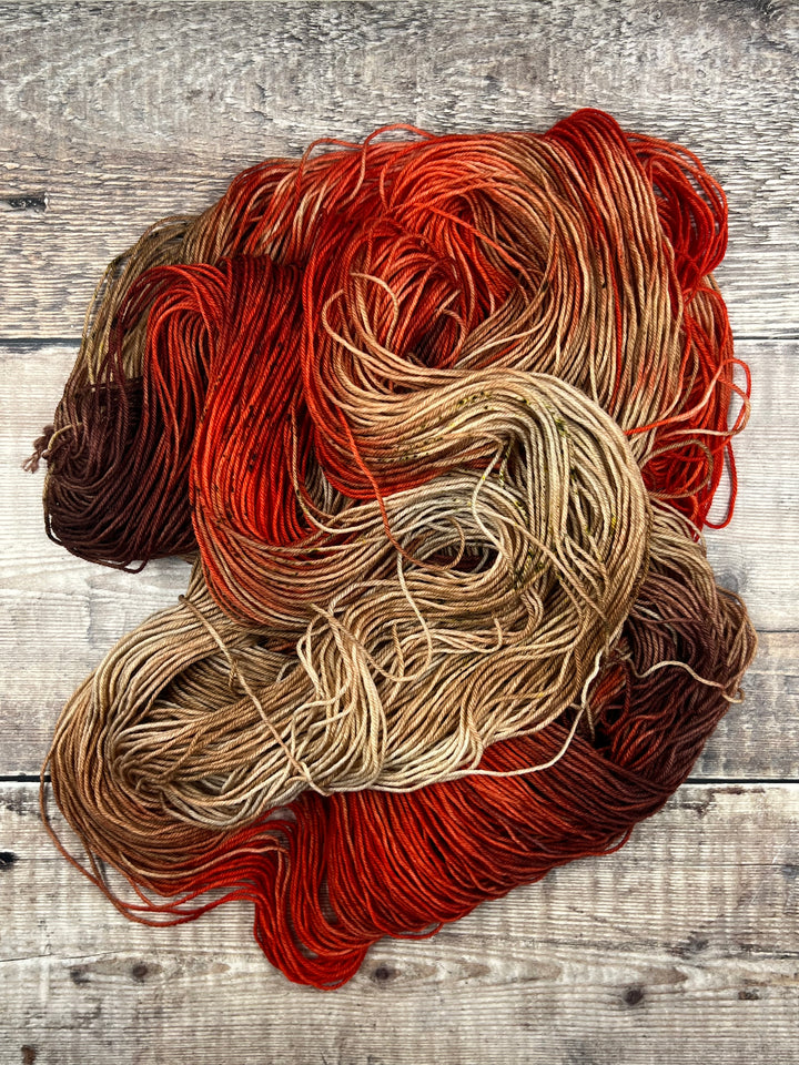 Oonagh Hand Dyed Merino Yarn - Mushroom Season