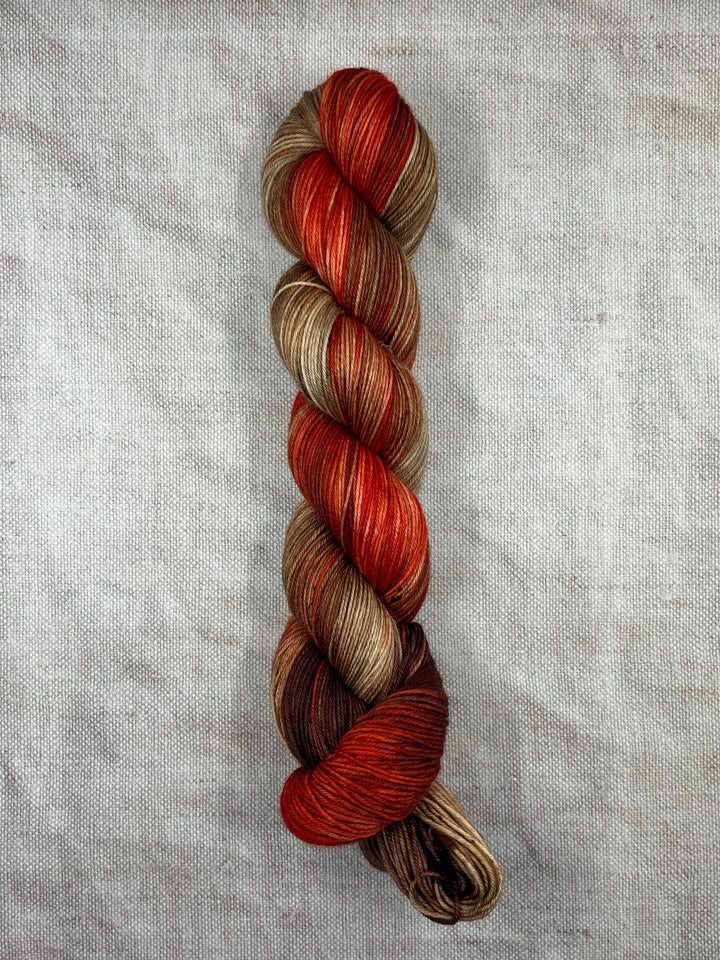 Oonagh Hand Dyed Merino Yarn - Mushroom Season