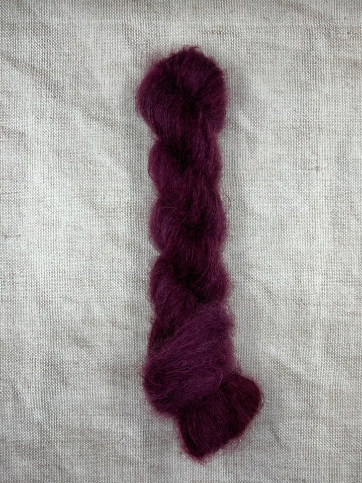 SORCHA HAND DYED SILK MOHAIR YARN - Mulberry