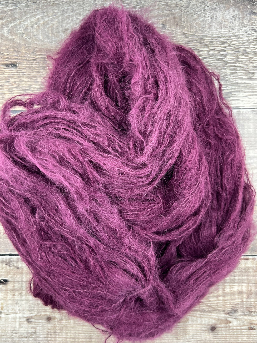 SINANN HAND DYED BRUSHED ALPACA YARN - Mulberry