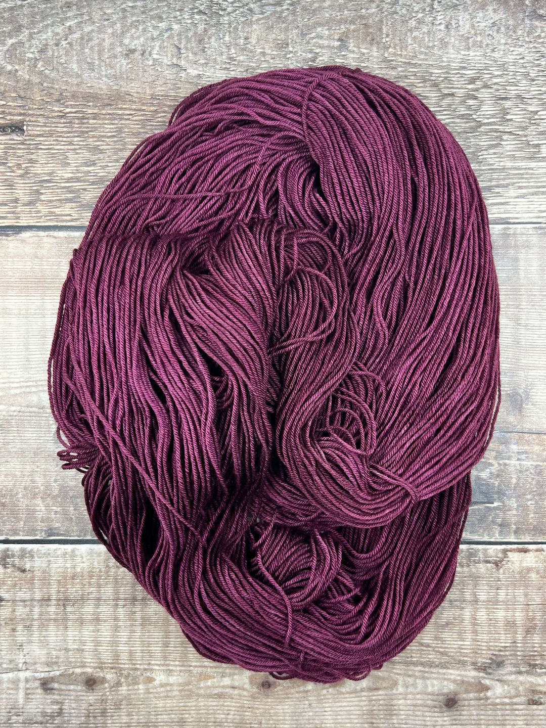 EMER HAND DYED ORGANIC MERINO YARN - Mulberry