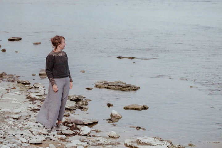The Island and the Forest: A Knitted Correspondence