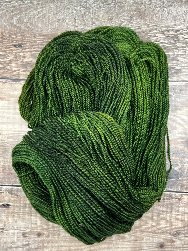 MACHA HAND DYED BFL YARN - Ivy