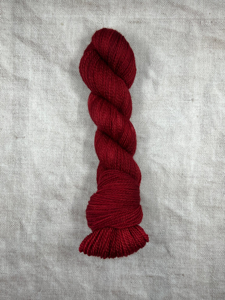 MACHA HAND DYED BFL YARN - Fired Brick