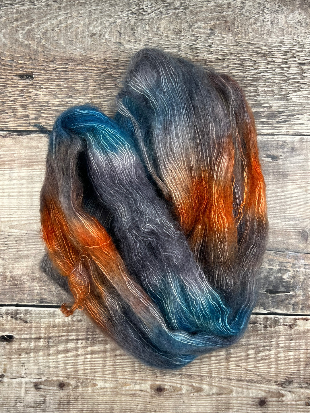 SORCHA HAND DYED SILK MOHAIR YARN - Hidden Cove
