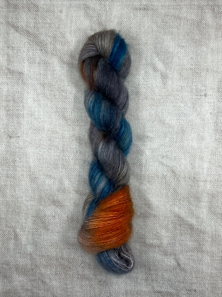 SORCHA HAND DYED SILK MOHAIR YARN - Hidden Cove