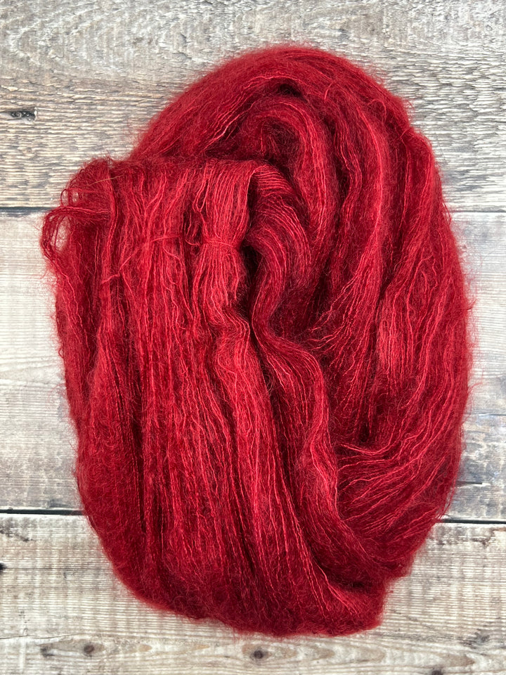 SORCHA HAND DYED SILK MOHAIR YARN - Fired Brick
