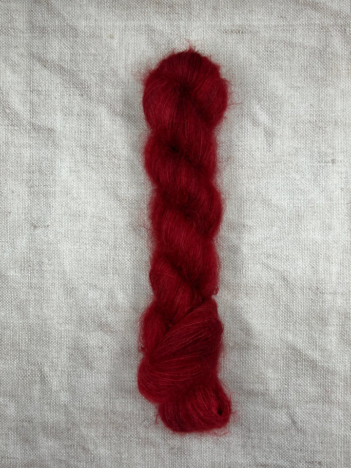 SORCHA HAND DYED SILK MOHAIR YARN - Fired Brick