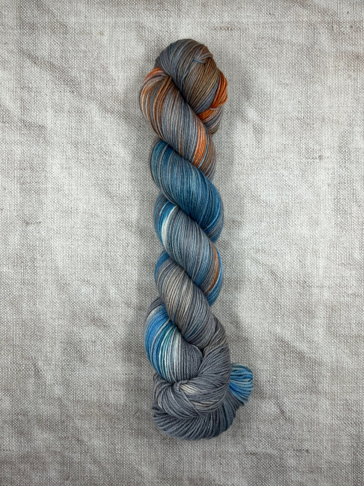 EMER HAND DYED ORGANIC MERINO YARN - Hidden Cove