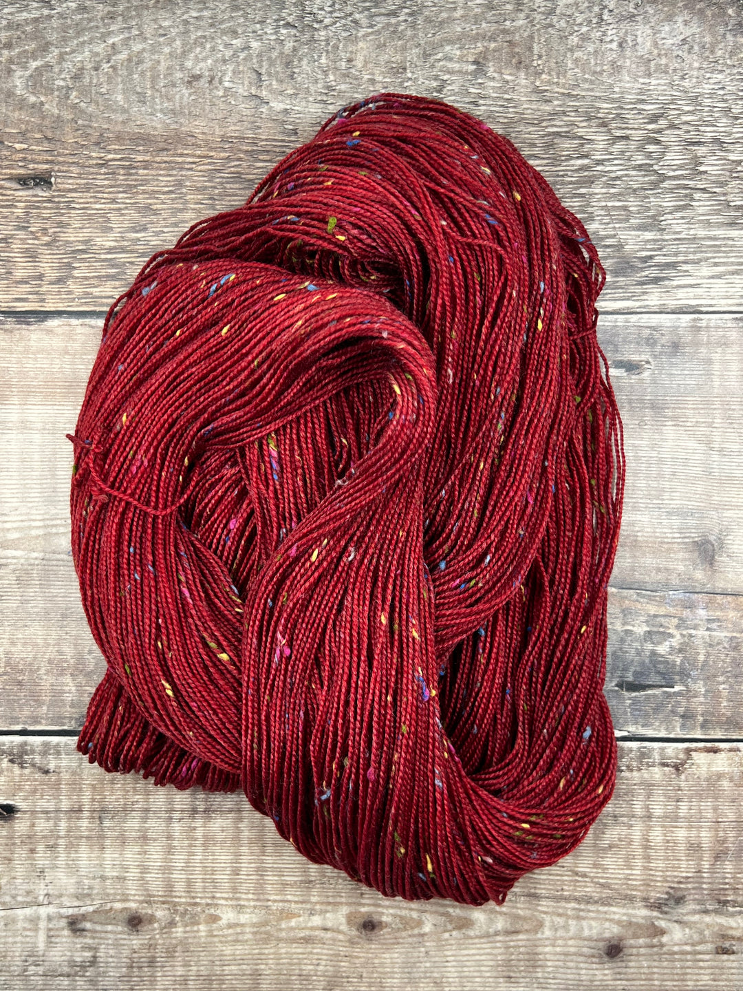 DÚN NA NA NGALL MULTI HAND DYED TWEED YARN - Fired Brick