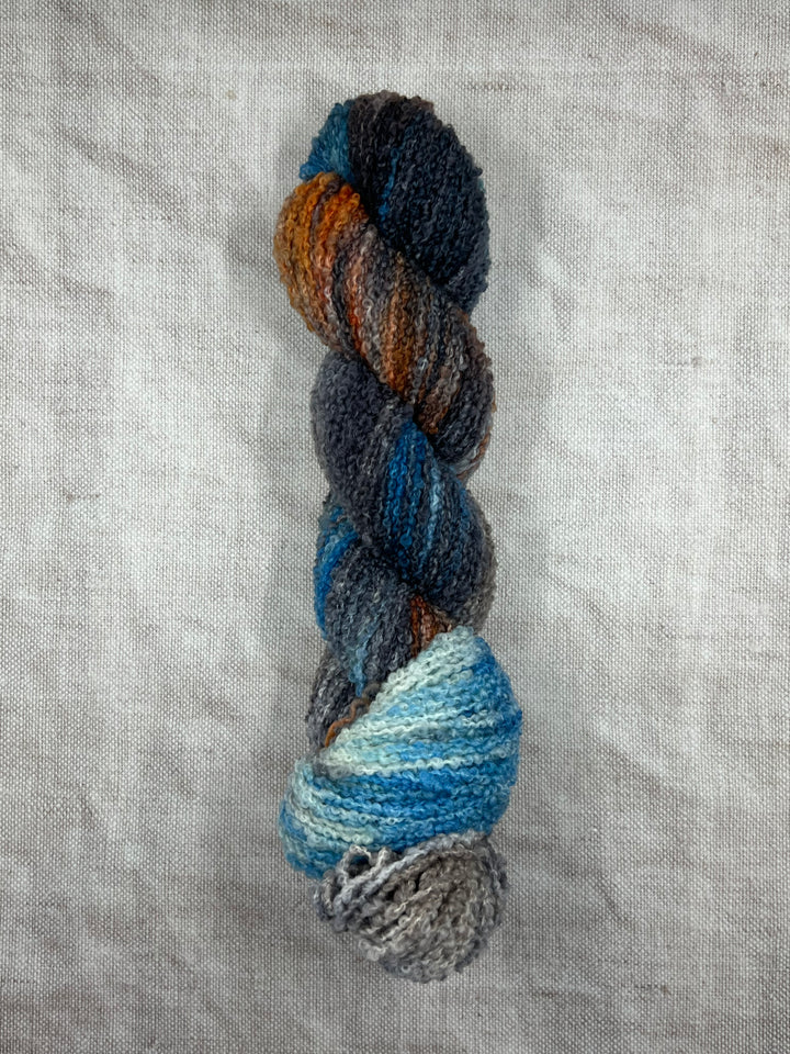BANBA HAND DYED MERINO BOUCLE YARN - Hidden Cove