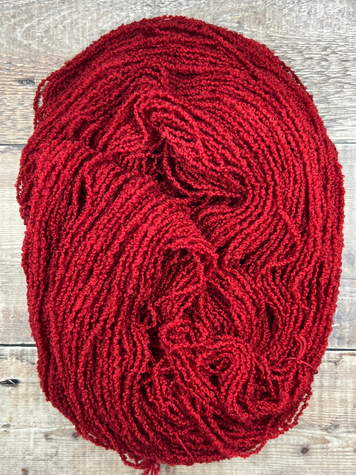 BANBA HAND DYED MERINO BOUCLE YARN - Fired Brick