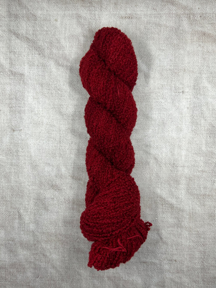 BANBA HAND DYED MERINO BOUCLE YARN - Fired Brick