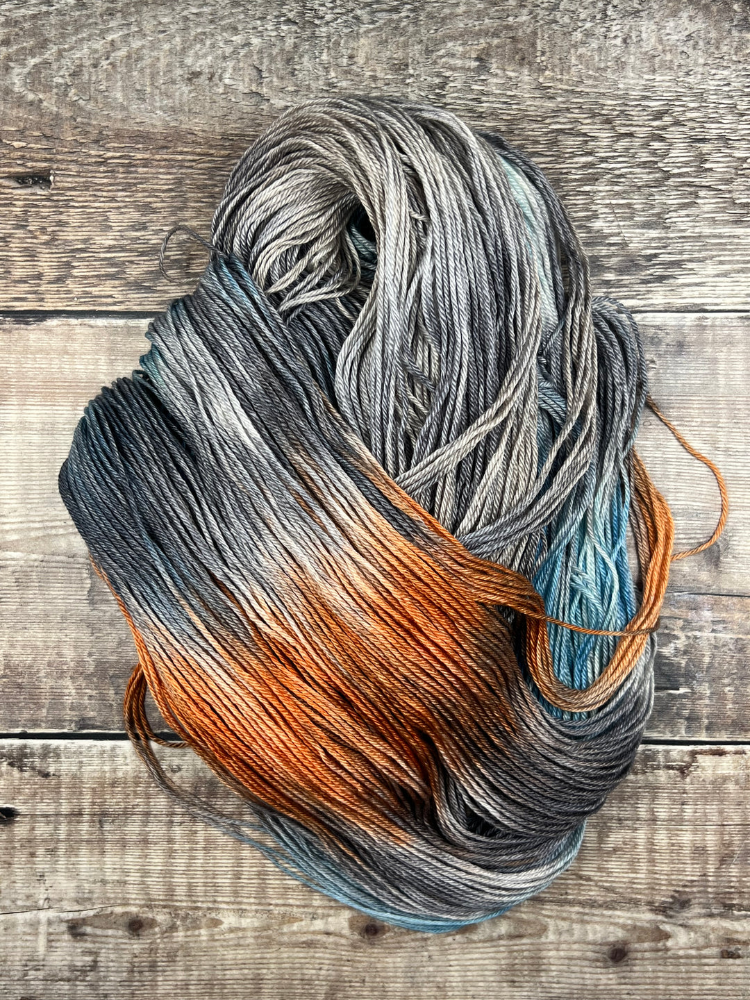 Niamh Hand Dyed Silk Merino Yarn - Hidden Cove