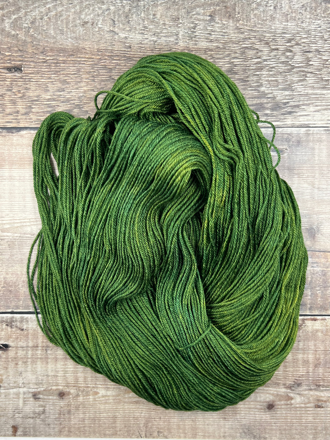 Niamh Hand Dyed Silk Merino Yarn - Ivy