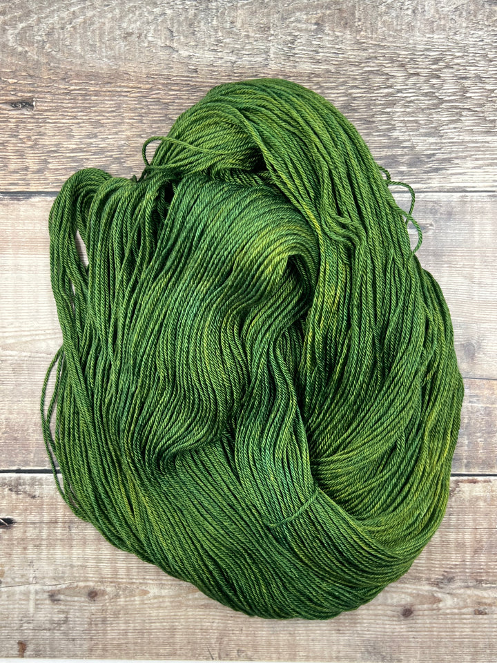Niamh Hand Dyed Silk Merino Yarn - Ivy