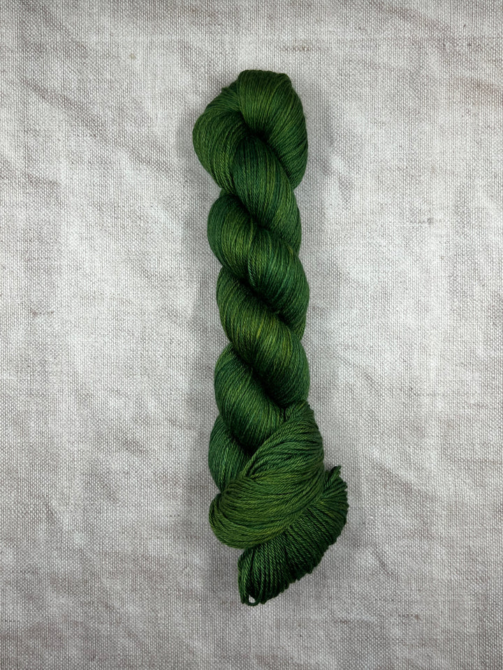 Niamh Hand Dyed Silk Merino Yarn - Ivy