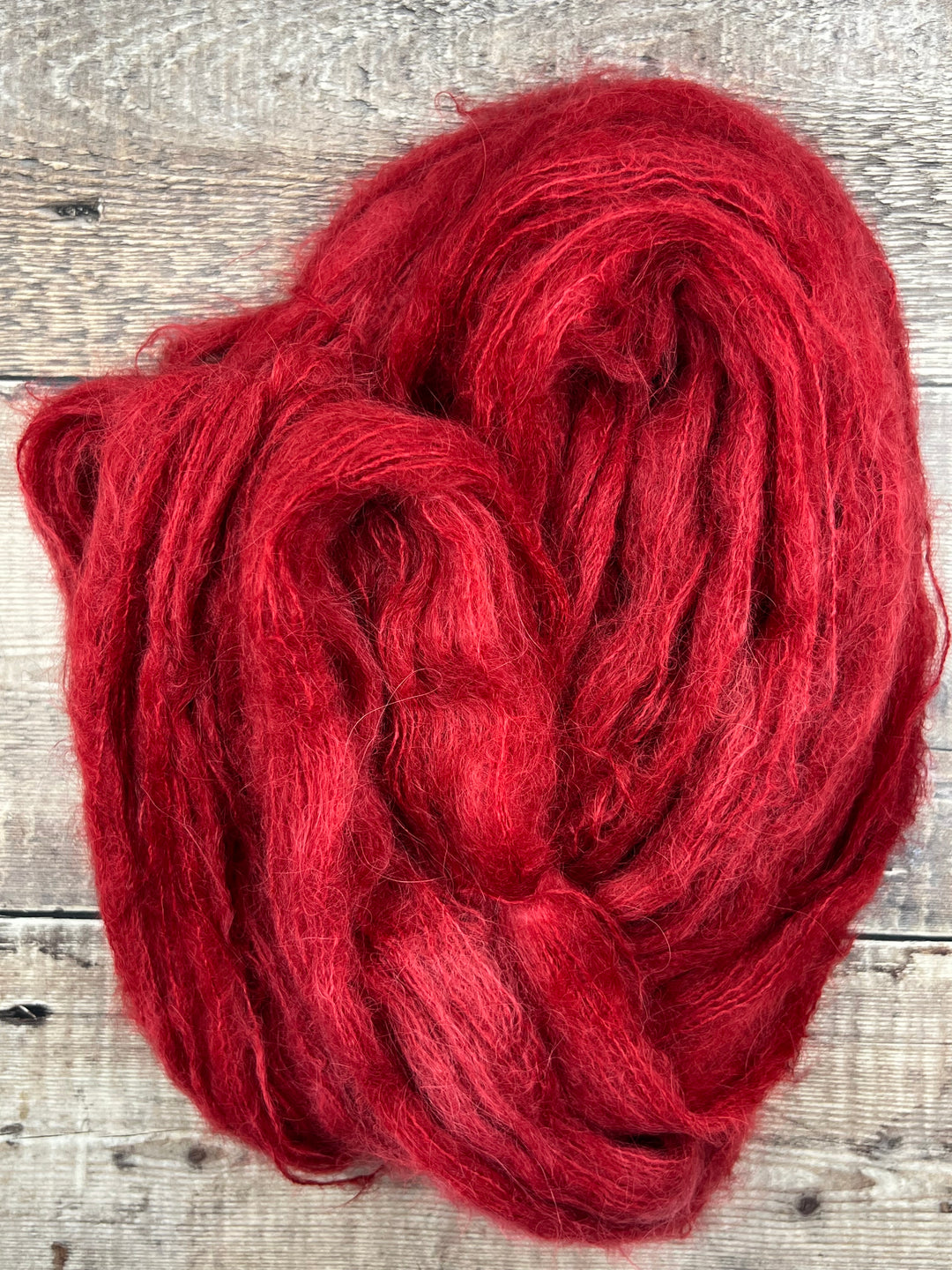 SINANN HAND DYED BRUSHED ALPACA YARN - Fired Brick