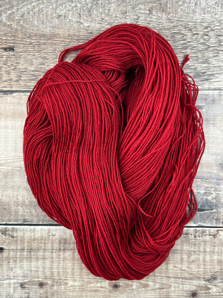 Gráinne Hand Dyed BFL Yarn - Fired Brick