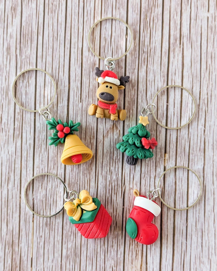 CHRISTMAS STITCH MARKERS - ACCESSORIES - Wild Atlantic Yarns