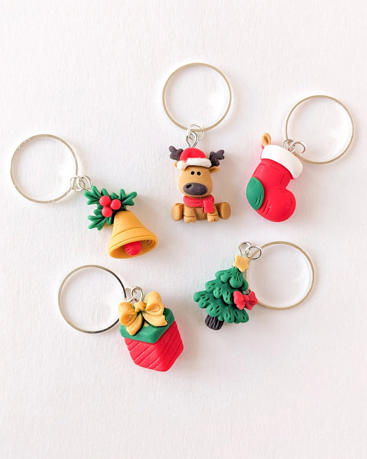 CHRISTMAS STITCH MARKERS - ACCESSORIES - Wild Atlantic Yarns