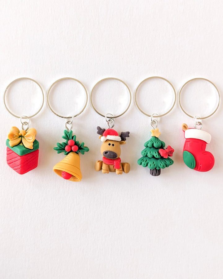 CHRISTMAS STITCH MARKERS - ACCESSORIES - Wild Atlantic Yarns