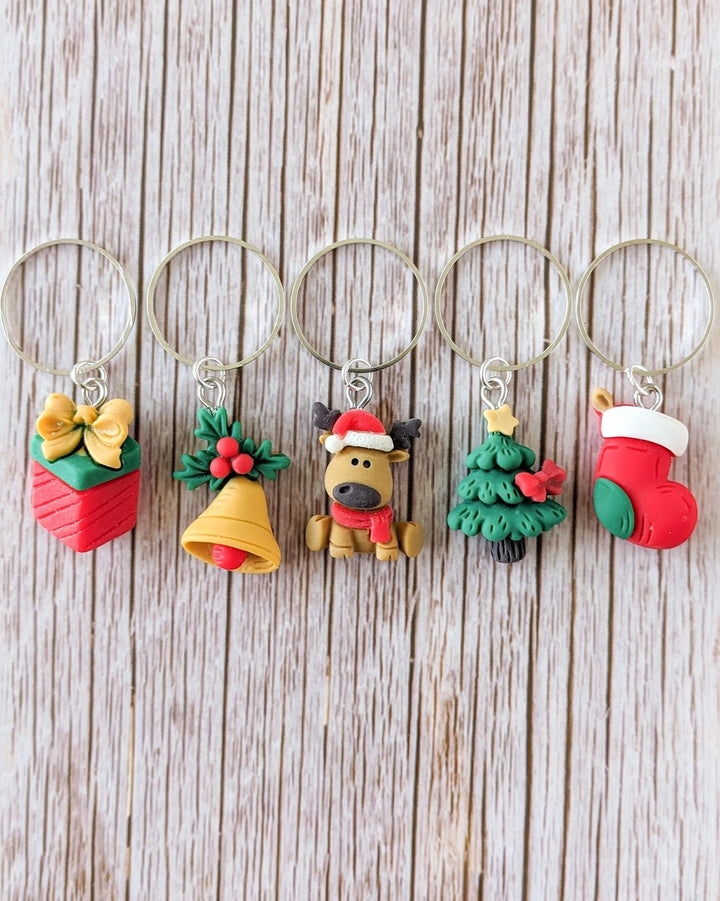 CHRISTMAS STITCH MARKERS - ACCESSORIES - Wild Atlantic Yarns