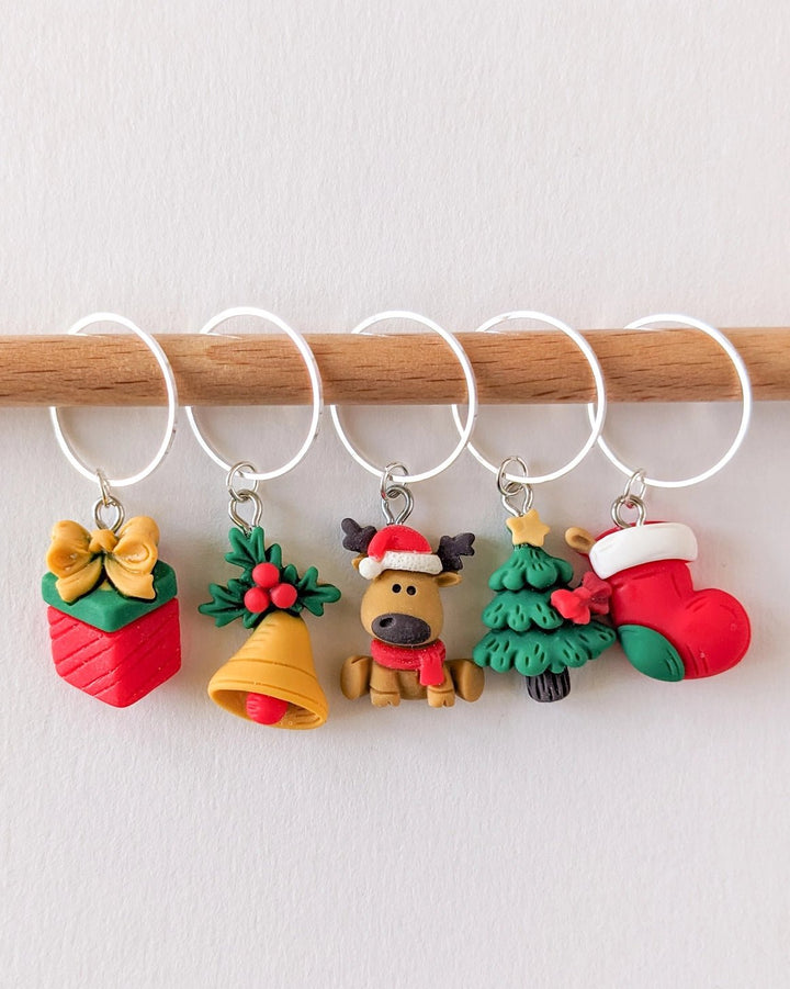 CHRISTMAS STITCH MARKERS - ACCESSORIES - Wild Atlantic Yarns