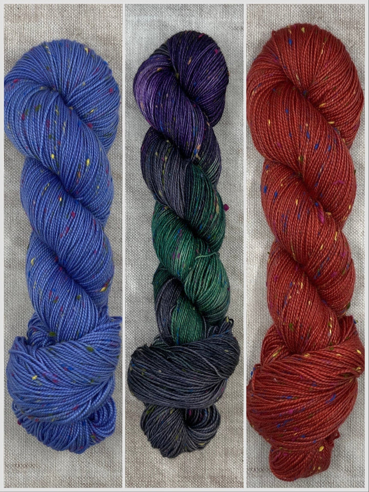 DÚN NA NGALL MULTI 4PLY (TWEED MERINO) - YARN - Wild Atlantic Yarns
