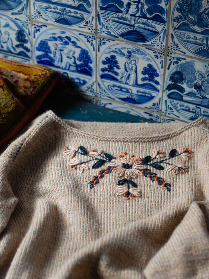 Embroidery on Knits by Judit Gummlich from Laine Publishing - BOOKS - Wild Atlantic Yarns
