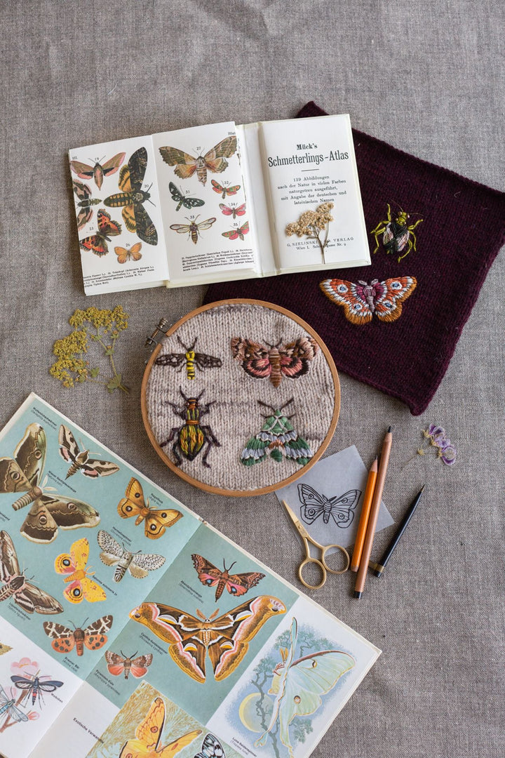 Embroidery on Knits by Judit Gummlich from Laine Publishing - BOOKS - Wild Atlantic Yarns