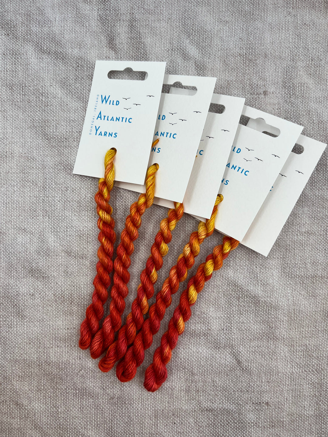 EMBROIDERY THREAD: Brigid's Flame - EMBROIDERY THREAD - Wild Atlantic Yarns