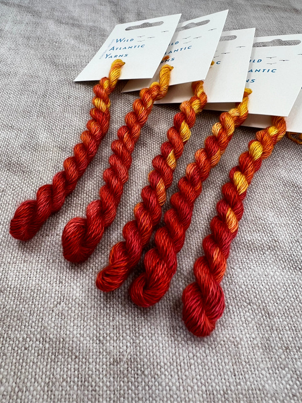 EMBROIDERY THREAD: Brigid's Flame - EMBROIDERY THREAD - Wild Atlantic Yarns