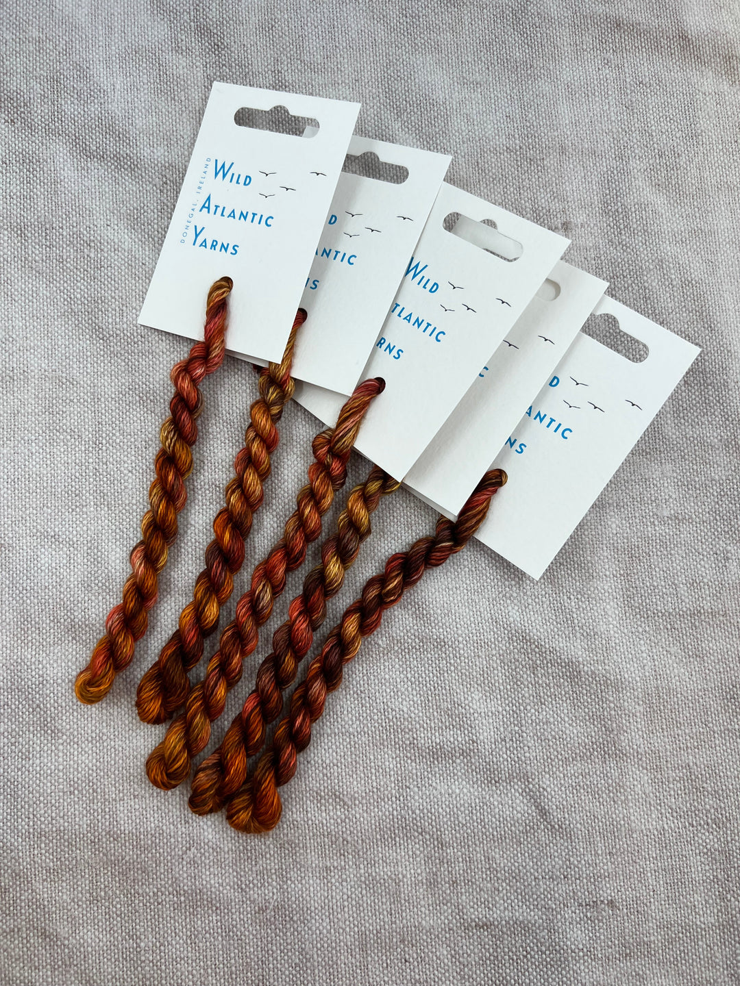 EMBROIDERY THREAD: The Falling Leaves Of Autumn - EMBROIDERY THREAD - Wild Atlantic Yarns
