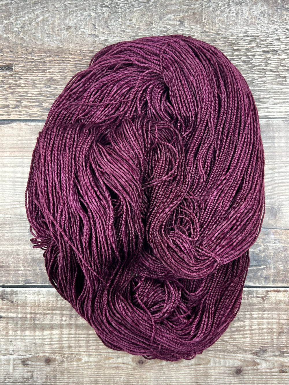 EMER HAND DYED ORGANIC MERINO YARN - Mulberry - YARN - Wild Atlantic Yarns