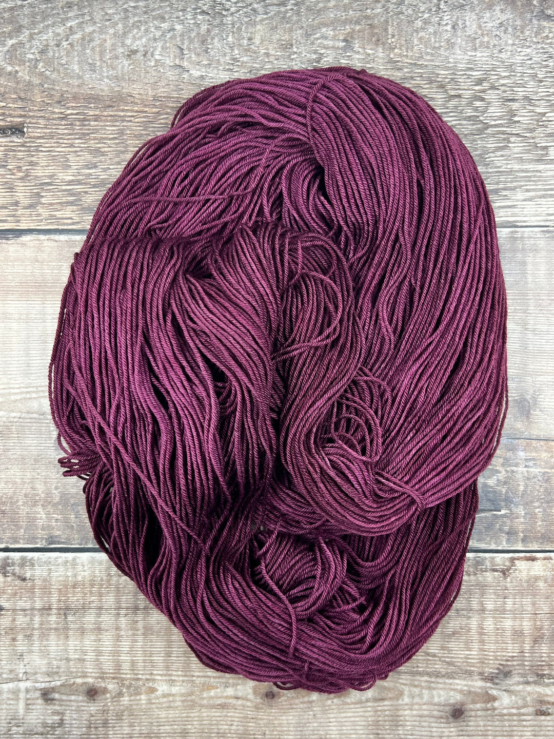 EMER HAND DYED ORGANIC MERINO YARN - Mulberry - YARN - Wild Atlantic Yarns