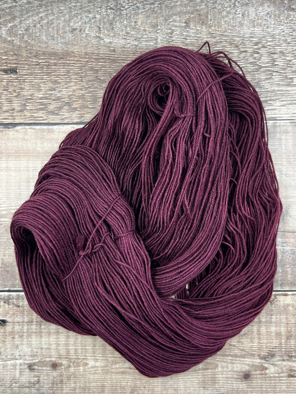 Gráinne Hand Dyed BFL Yarn - Mulberry - YARN - Wild Atlantic Yarns