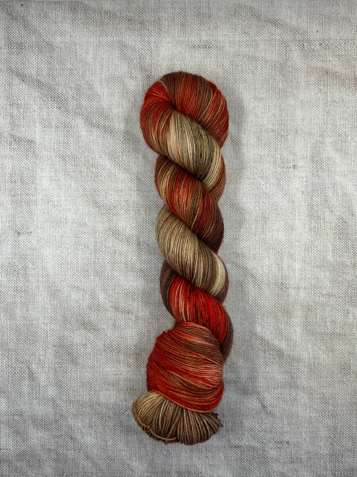 Gráinne Hand Dyed BFL Yarn - Mushroom Season - YARN - Wild Atlantic Yarns