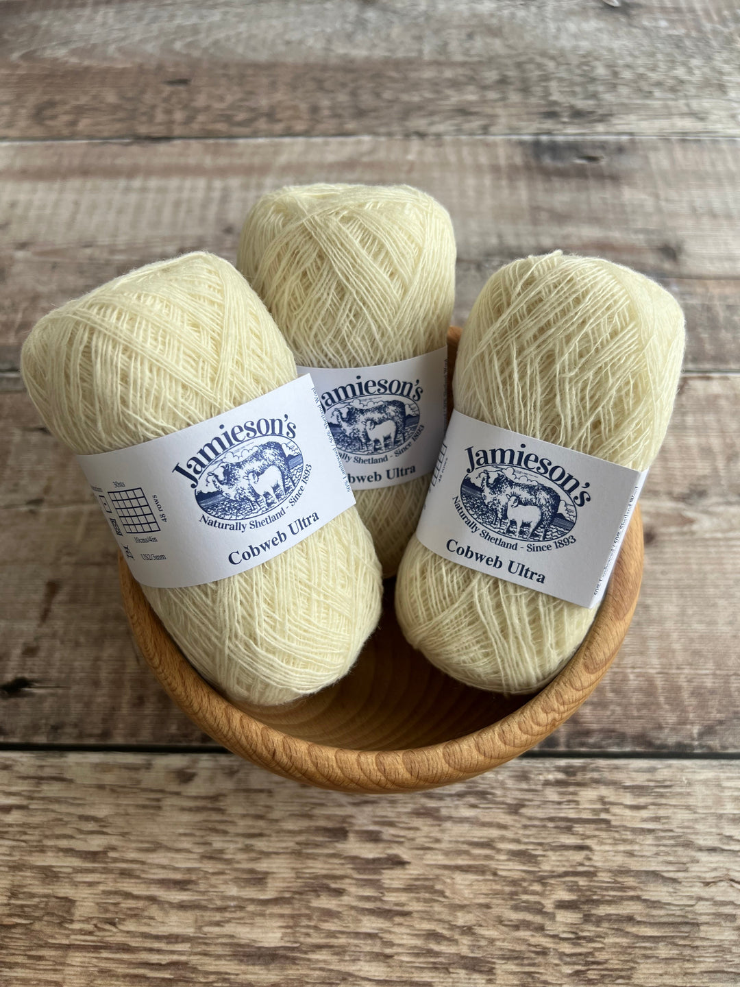 JAMIESON'S OF SHETLAND COBWEB ULTRA - YARN - Wild Atlantic Yarns
