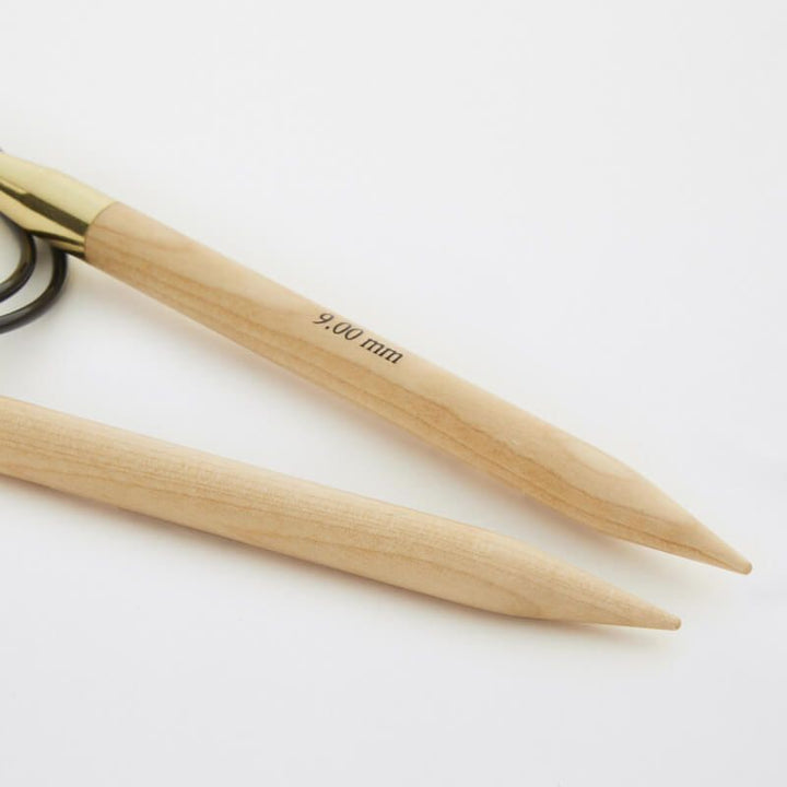 KNITPRO BASIX BEECH FIXED CIRCULAR NEEDLE 80CM - KNITTING NEEDLES - Wild Atlantic Yarns