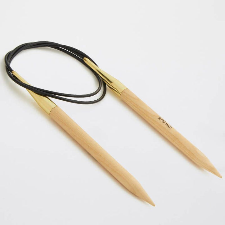 KNITPRO BASIX BEECH FIXED CIRCULAR NEEDLE 80CM - KNITTING NEEDLES - Wild Atlantic Yarns