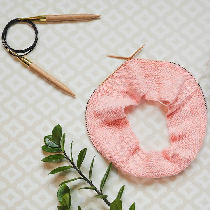 KNITPRO BASIX BEECH FIXED CIRCULAR NEEDLE 80CM - KNITTING NEEDLES - Wild Atlantic Yarns