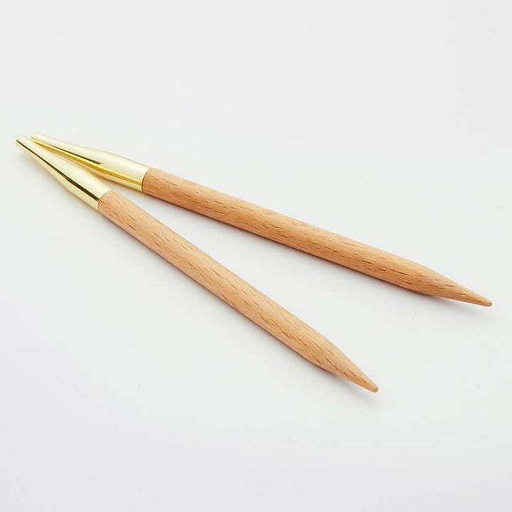 KNITPRO BASIX BEECH INTERCHANGEABLE NEEDLE TIPS - KNITTING NEEDLES - Wild Atlantic Yarns