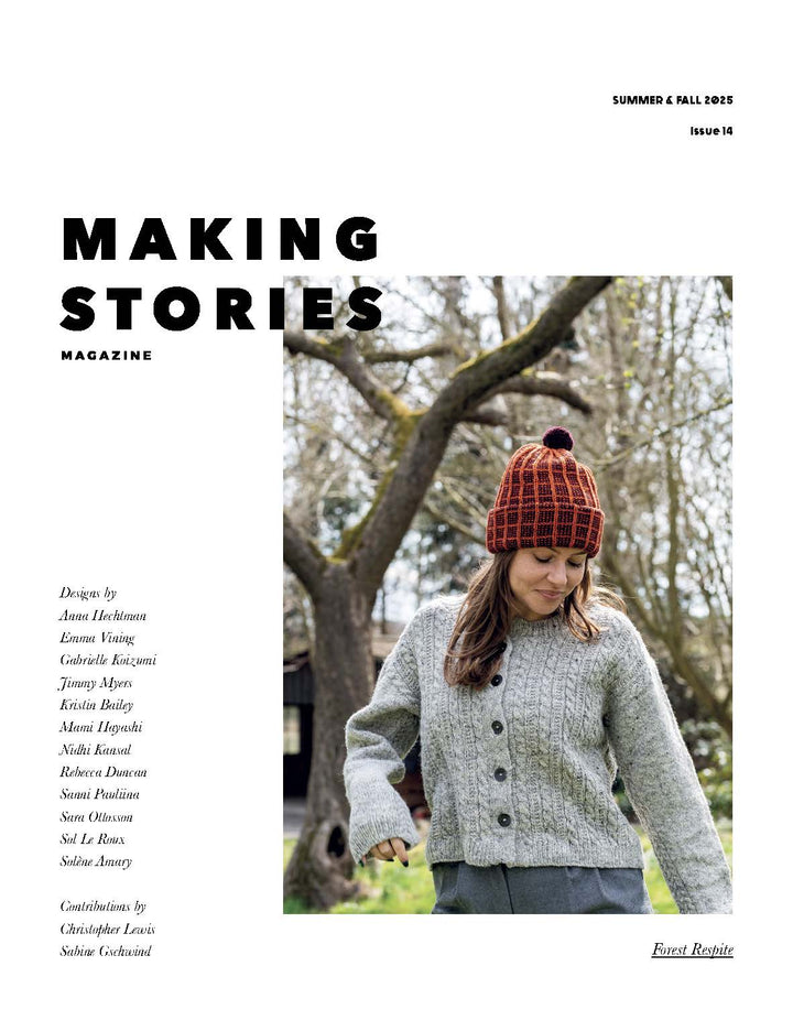 MAKING STORIES ISSUE 14 Fall/Winter 2025 - BOOKS - Wild Atlantic Yarns