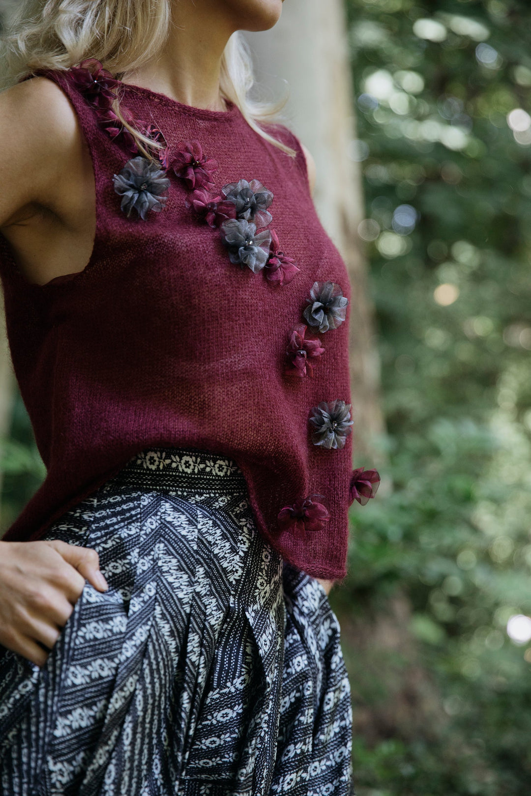 Memory Lane: Embellished Knits to Cherish by Claudia Quintanilla - BOOKS - Wild Atlantic Yarns