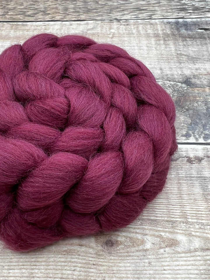 MERINO TOP: Claret - FIBRE - Wild Atlantic Yarns
